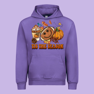 Tis The Season Football Urban Hoodie Designed By Barkaloodesign