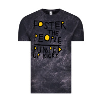 Cloud Black Foster The People Pumped Up Kicks Vintage Tee - linhVisuals