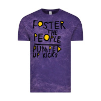 Cloud Purple Foster The People Pumped Up Kicks Vintage Tee - linhVisuals