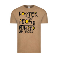 Vintage Coffee Foster The People Pumped Up Kicks Vintage Tee - linhVisuals