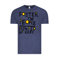 Vintage Denim Foster The People Pumped Up Kicks Vintage Tee - linhVisuals
