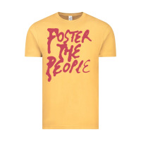 Vintage Mustard Foster The People Vintage Tee - linhVisuals