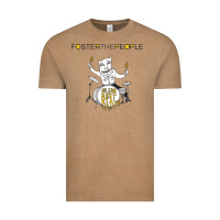 Vintage Coffee Foster The People Helena Beat Vintage Tee - linhVisuals