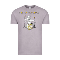 Vintage Zinc Foster The People Helena Beat Vintage Tee - linhVisuals