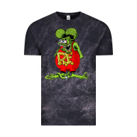 Cloud Black rat fink  fk27 Vintage Tee - linhVisuals