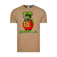 Vintage Coffee rat fink  fk27 Vintage Tee - linhVisuals