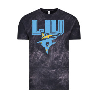 Cloud Black long island university sharks Vintage Tee - linhVisuals
