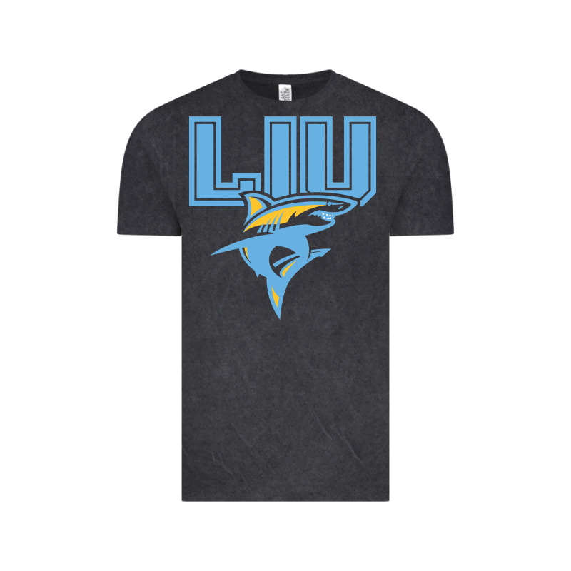 Long Island University Sharks Vintage Tee by linhVisuals | Teevron