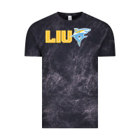 Cloud Black long island university sharks Vintage Tee - linhVisuals