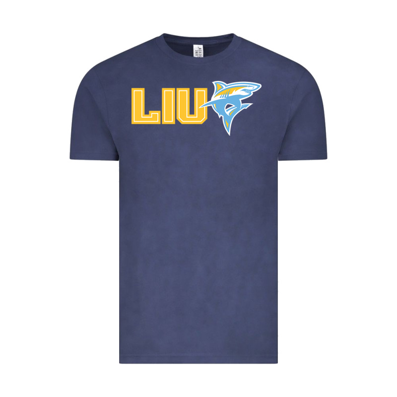 Long Island University Sharks Vintage Tee by linhVisuals | Teevron