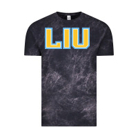 Cloud Black long island university sharks Vintage Tee - linhVisuals