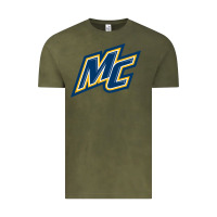 Vintage Olive merrimack warriors Vintage Tee - linhVisuals