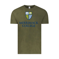 Vintage Olive merrimack warriors Vintage Tee - linhVisuals