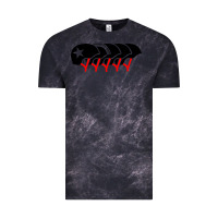 Cloud Black roller derby helmets Vintage Tee - linhVisuals