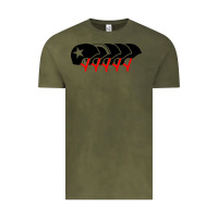 Vintage Olive roller derby helmets Vintage Tee - linhVisuals