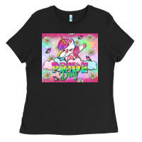 Pride Day Lgbtq+ Tumbler Ladies Tee | Teevron