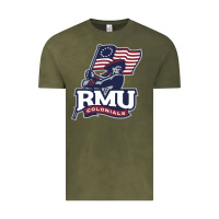 Vintage Olive robert morris colonials Vintage Tee - linhVisuals