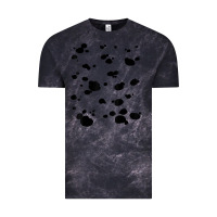 Cloud Black dalmatian dog pattern funny diy costume t shirt Vintage Tee - linhVisuals