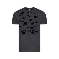 Vintage Black dalmatian dog pattern funny diy costume t shirt Vintage Tee - linhVisuals