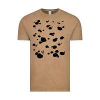 Vintage Coffee dalmatian dog pattern funny diy costume t shirt Vintage Tee - linhVisuals