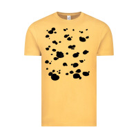 Vintage Mustard dalmatian dog pattern funny diy costume t shirt Vintage Tee - linhVisuals