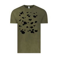 Vintage Olive dalmatian dog pattern funny diy costume t shirt Vintage Tee - linhVisuals