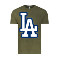 Vintage Olive la los angeles Vintage Tee - linhVisuals