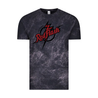 Cloud Black st. francis (pa) red flash Vintage Tee - linhVisuals