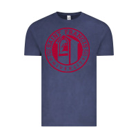 Vintage Denim st. francis (pa) red flash Vintage Tee - linhVisuals
