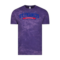 Cloud Purple st. francis brooklyn terriers Vintage Tee - linhVisuals