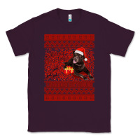 Plum Merry Christmas Labrador Retriever Classic Tee - Bettercallsaul