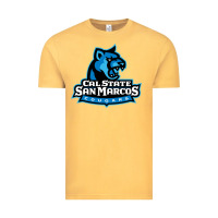 Vintage Mustard The cal state san marcos cougars Vintage Tee - linhVisuals