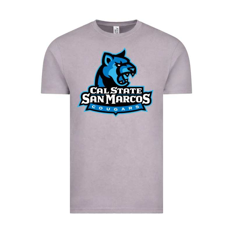 The Cal State San Marcos Cougars Vintage Tee by linhVisuals | Teevron