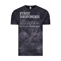 Cloud Black first responder  definition design Vintage Tee - linhVisuals