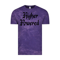 Cloud Purple higher powered   alcoholics anonymous slogans Vintage Tee - linhVisuals