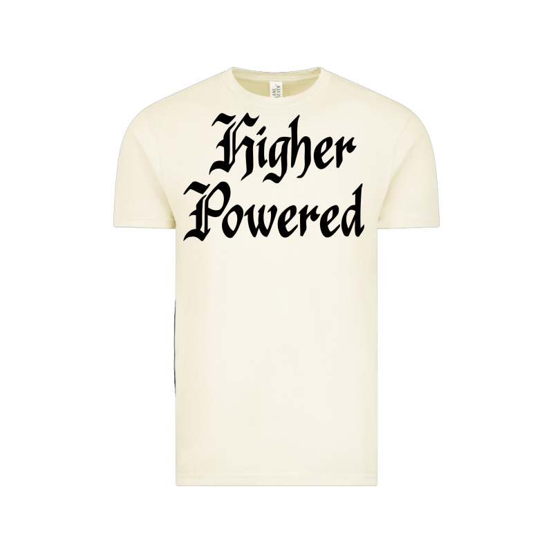 Higher Powered   Alcoholics Anonymous Slogans Vintage Tee by linhVisuals | Teevron