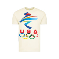 Vintage Arctic USA OLYMPIC RINGS Vintage Tee - linhVisuals