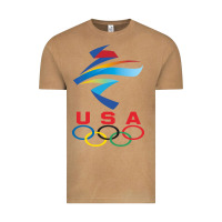 Vintage Camel USA OLYMPIC RINGS Vintage Tee - linhVisuals