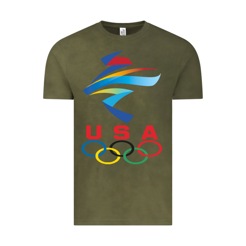 Usa Olympic Rings Vintage Tee by linhVisuals | Teevron