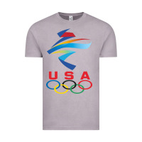 Vintage Zinc USA OLYMPIC RINGS Vintage Tee - linhVisuals
