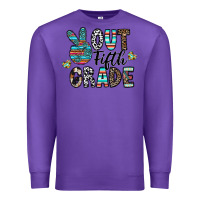 Purple out fifth grade Premium Sweatshirt - CowhideDigitalArt