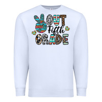 White out fifth grade Premium Sweatshirt - CowhideDigitalArt