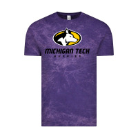 Cloud Purple michigan tech Vintage Tee - linhVisuals