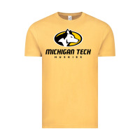 Vintage Mustard michigan tech Vintage Tee - linhVisuals
