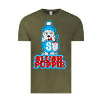 Vintage Olive slush puppie cute Vintage Tee - linhVisuals
