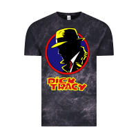 Cloud Black dick tracy Vintage Tee - linhVisuals