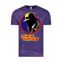 Cloud Purple dick tracy Vintage Tee - linhVisuals