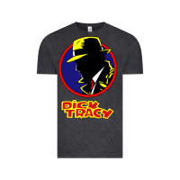 Vintage Black dick tracy Vintage Tee - linhVisuals