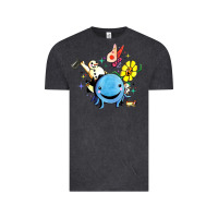 Vintage Black oswald the octopus Vintage Tee - linhVisuals