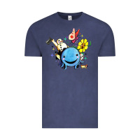 Vintage Denim oswald the octopus Vintage Tee - linhVisuals